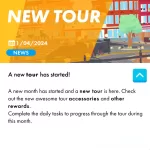 A New Tour Has Started