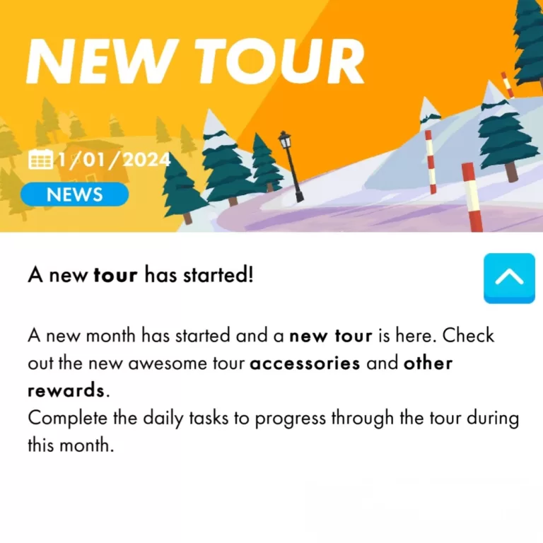 A New Tour Has Started