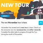 A New Tour Has Started