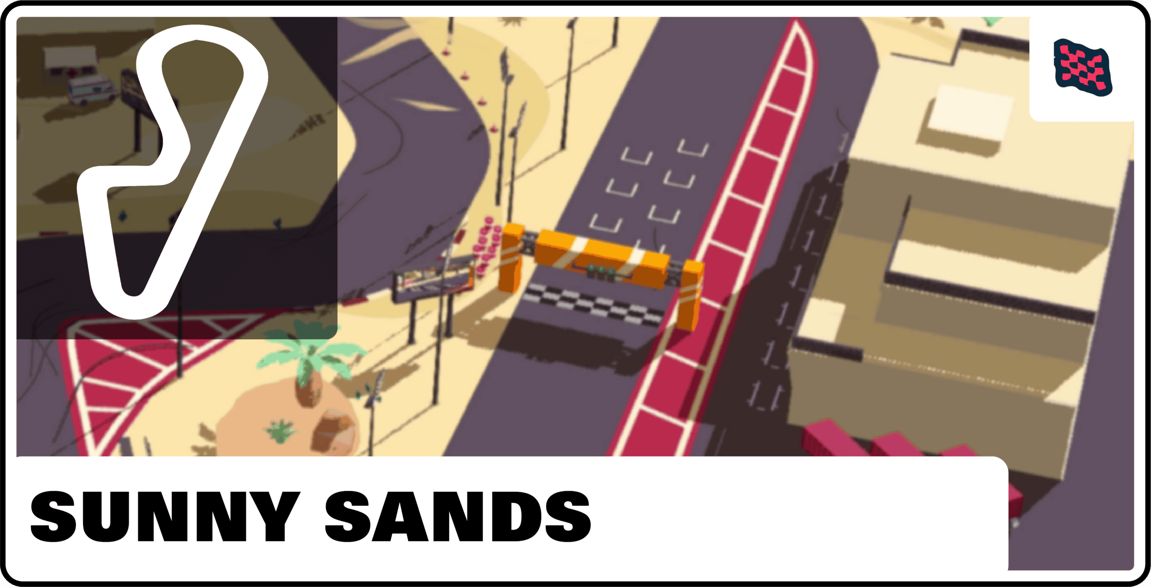 SpotRacers track Sunny Sands